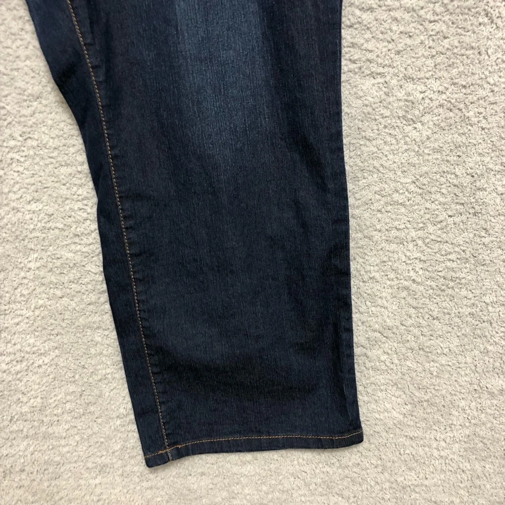 Catherines Secret Slimmer Synergy Dark Wash Jeans Size 26WP Plus